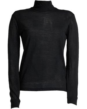 Grifoni Rollkragenpullover - Schwarz