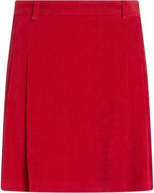Circolo 1901 Mini Skirt Cotton, Polyester - Red