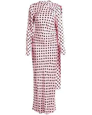 MSGM Maxi-Kleid - Rot