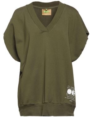 OOF WEAR Military Sweatshirt Cotton - Green