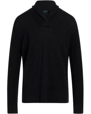 Zanone Jumper Virgin Wool - Black