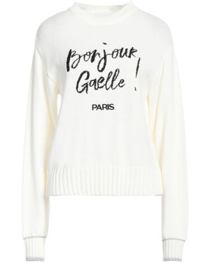 Gaelle Paris Pullover - Weiß