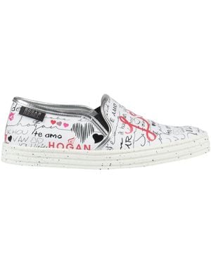 Hogan Rebel Trainers - White
