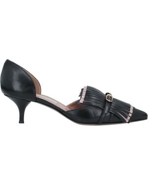 L'Autre Chose Court Shoes Soft Leather - Black