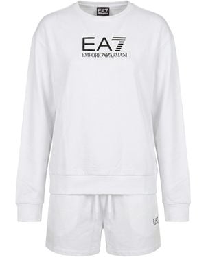 EA7 Sportanzug - Weiß