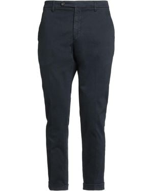 BE ABLE Midnight Trousers Cotton, Elastane - Blue