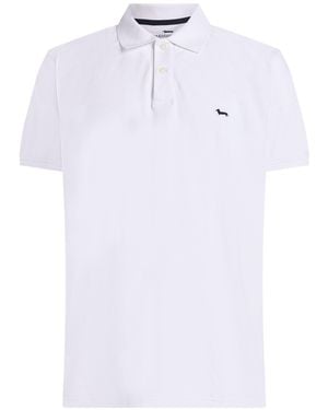 Harmont & Blaine Polo Shirt Cotton, Elastane - White