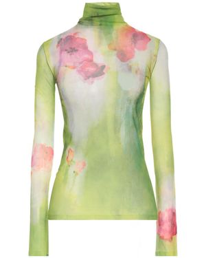 Acne Studios Lime T-Shirt Nylon - Green
