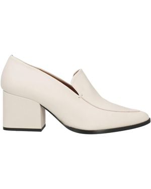 Audley Ivory Loafers Leather - Natural