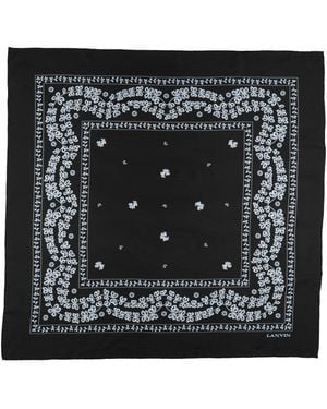Lanvin Sciarpa - Nero