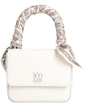 Amiri Light Handbag Cow Leather - White