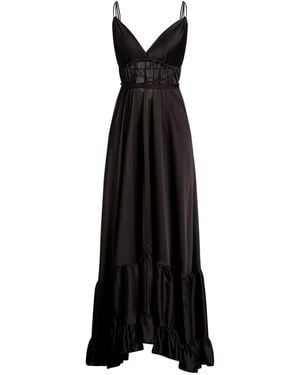 Gaelle Paris Maxi Dress Polyester - Black