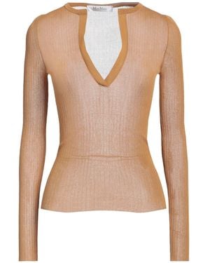Max Mara Sfilata Jumper Silk - Natural