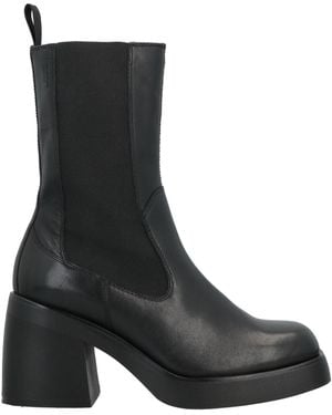 Vagabond Shoemakers Ankle Boots Soft Leather - Black