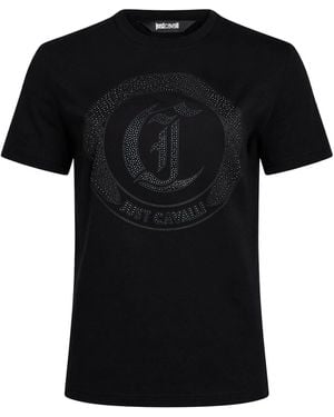 Just Cavalli Camiseta - Negro
