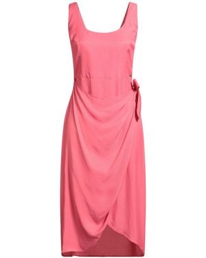 ARMANI EXCHANGE Midi Dress Viscose - Pink