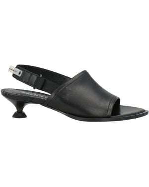 Premiata Sandals Leather, Textile Fibers - Black