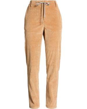 Eleventy Platinum Camel Trousers Cotton, Cashmere, Elastane - Natural