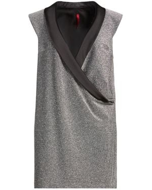 Imperial Mini Dresses - Gray
