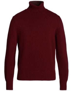 Doppiaa Turtleneck Wool, Polyamide - Red