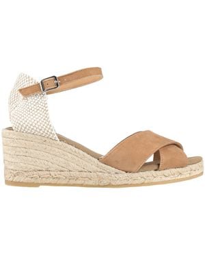 Frau Espadrilles Leather - Natural