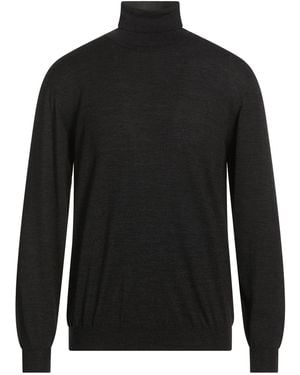 Fedeli Turtleneck Wool - Black