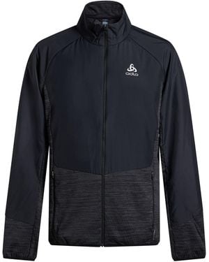 Odlo Jacket Polyester, Elastane - Blue