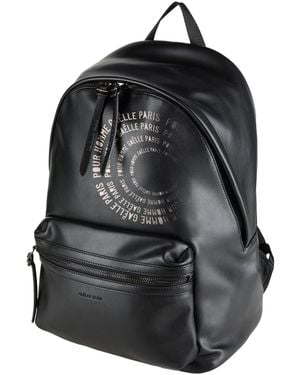 Gaelle Paris Backpack Textile Fibers - Black