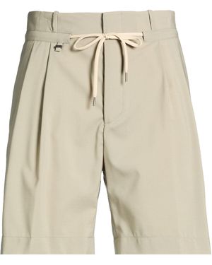 BE ABLE Shorts & Bermuda Shorts Virgin Wool, Polyester, Elastane - Natural