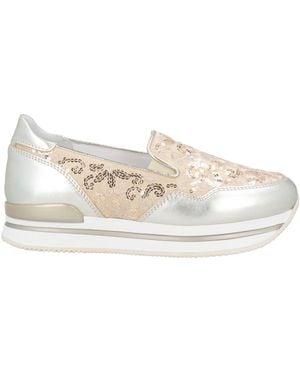 Hogan Trainers Leather, Textile Fibres - White
