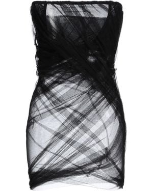 The Attico Mini Dress Polyamide, Elastane - Black