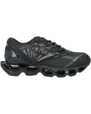 Mizuno Sneakers Synthetic Fibers, Textile Fibers - Black
