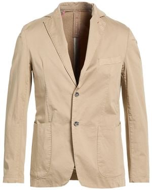 BERNESE Milano Blazer Cotton, Elastane - Natural
