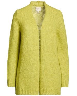 ALESSIA SANTI Cardigan Alpaca Wool, Polyamide, Wool, Viscose, Metallic Fiber - Yellow