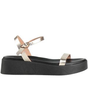 Ancient Greek Sandals Sandals Leather - White