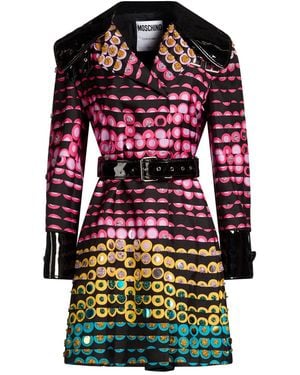Moschino Mini Dress Silk - Red
