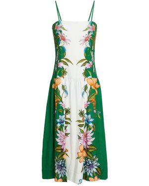 FARM Rio Midi Dresses - Green