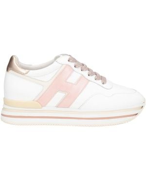 Hogan Sneakers Leather - Natural