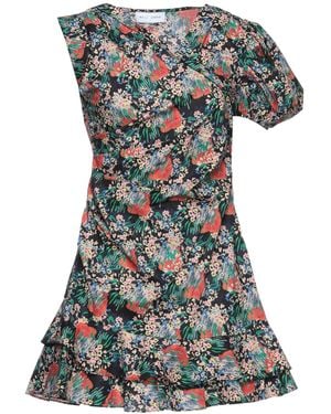 WEILI ZHENG Mini Dresses - Grey
