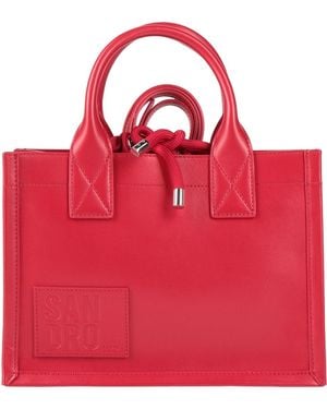 Sandro Handbag Cowhide - Red