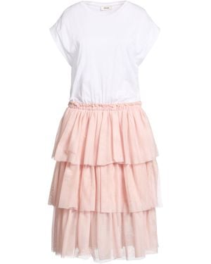 Dixie Midi Dress Cotton - Pink