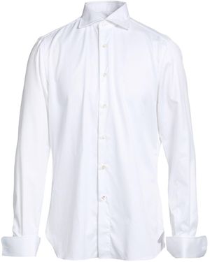 Isaia Shirt Cotton - White