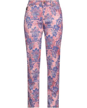 Versace Jeans Couture Garnet Trousers Cotton, Elastane - Red