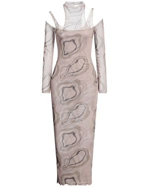 Julfer Maxi-Kleid - Natur