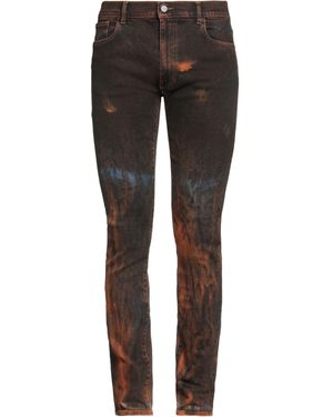 0123456789 Jeans Cotton, Elastane - Gray