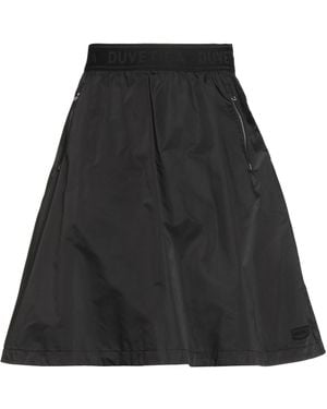 Duvetica Mini Skirts - Black