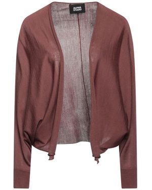 Alpha Studio Cardigan - Marrone