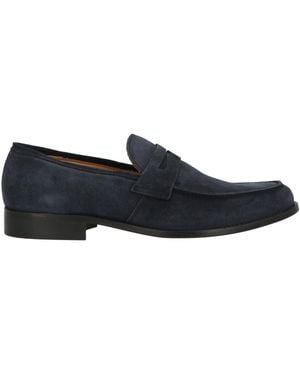 FRANZINI Midnight Loafers Leather - Blue