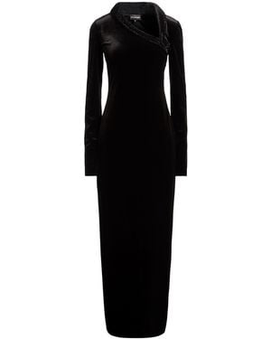 Emporio Armani Maxi Dress - Black