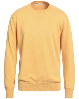 Cashmere Company Jumper Cotton, Linen - Yellow